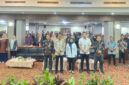 Kepala BPS Kabupaten Muaro Jambi, Edy Subagiyo, menyampaikan apresiasi atas dukungan BPJS.( poto : infojambi.com ).