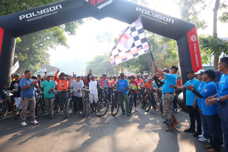 Peserta Gowes Silaturahmi Adventure( poto : padanginfo.com )