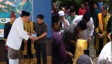 Wakil Bupati Tebo Nazar Efendi dampingi rombongan Kerajaan Perak Malaysia berziarah ke Bukit Siguntang, Desa Muara Sekalo, Kecamatan Sumay, Kabupaten Tebo, Sabtu (6/6/2026).( poto :jambiprima.com)