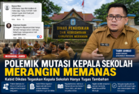 Kabid Dikdas Tabri Ahmad menegaskan bahwa kepala sekolah bukan jabatan struktural yang melekat pada ASN.( ilustrasi poto : chatGPT )