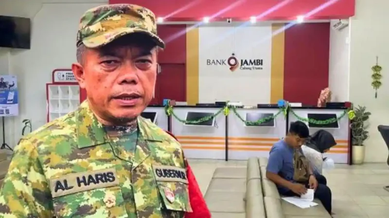 Al Haris, Gubernur Jambi.( poto : tribunjambi.com )