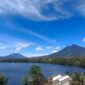 Gunung Tungkat di Merangin menampilkan fenomena kekar kolom terbesar di Indonesia.( poto : halojambi.com)