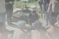 Polisi menggagalkan rencana geng motor yang diduga akan menggelar tawuran di Kabupaten Tanjung Jabung Barat, Jambi.( poto : tribunjambi.com )