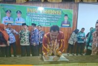 Rapat Koordinasi TKPKD Kabupaten Sarolangun yang dipimpin Wakil Bupati Gerry Trisatwika di Aula Bappeda, Kamis (25/6/2026).( poto : halojambi.com )