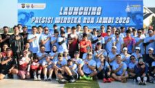 Polda Jambi resmi meluncurkan Presisi Merdeka Run Jambi 2026 pada Sabtu (6/6/2026) pagi.( poto : jambiprima.com )