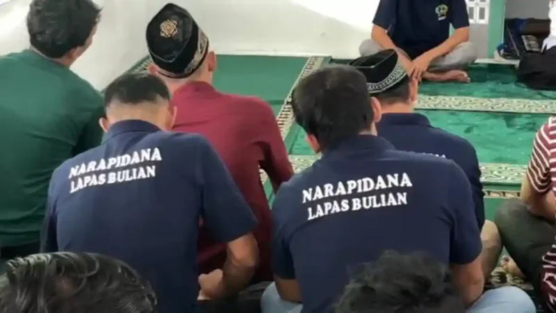 32 napi Jambi dipidah ke Nusakambangan( poto : tribunnews.com )