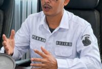 Direktur Administrasi dan Keuangan Perumda Tirta Mayang, Andri Susanto.( poto : jambiekspres.co.id )
