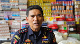 Kepala Kantor Pengawasan dan Pelayanan Bea Cukai Tipe Madya Pabean B (KPPBC TMP B) Jambi, Dafit Kasianto.( poto : jambipos.net)