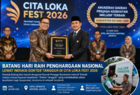 Batang Hari meraih penghargaan nasional di Cita Loka Fest 2026 lewat inovasi Dokter Tangguh.( ilustrasi poto :  chatGPT )