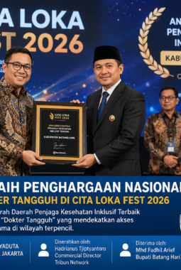 Batang Hari Raih Penghargaan Nasional Lewat Inovasi Dokter Tangguh di Cita Loka Fest 2026