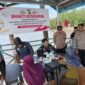 Kapolres Tanjab Barat AKBP Maulia Kuswicaksono S.I.K., M.H.(kanan).( poto : jambilink.id )