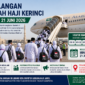 Raflisman menyebut jamaah haji Kerinci memastikan seluruh kloter tersebut mulai bertolak ke Indonesia pada 21 Juni 2026.( ilustrasi poto : chatGPT )