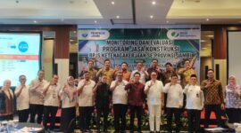 Ketua BPD GAPENSI Jambi, Ritas Mariyanto(tengah).( poto : halojambi.com )