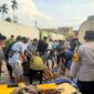 Kecelakaan kerja yang merenggut nyawa Niko Adi Saputra (30), sopir mobil CPO di area parkir PT Pelita( poto : jambi-independent.co.id )