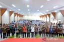 Ribuan pelajar di Kota Sungai Penuh dan Kabupaten Kerinci deklarasi penolakan paham radikal dan terorisme, Kamis (18/6/2026).( poto : ANTARA )