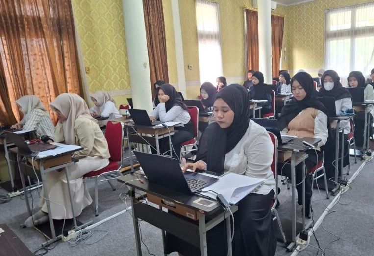 UM-PTKIN 2026 UIN STS Jambi berjalan lancar hingga hari terakhir.( poto :jambiprima.com )