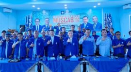 PAN Jambi menetapkan ketua DPC di lima daerah lewat Muscab Tahap I.( poto : halojambi.com )