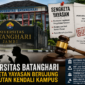 Konflik Universitas Batanghari berkembang dari sengketa yayasan menjadi perebutan kendali kampus.( ilustrasi poto :chatGPT )