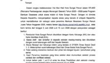 Dinas Pendidikan mengeluarkan pengumuman resmi melalui surat bernomor 400.3.6.4/IV/2026/Disdik tertanggal 3 Juni 2026. ( poto : istimewa )