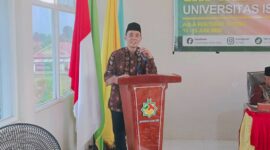 Rektor Universitas Islam Tebo, Dr. Nurhuda, S.Pd., M.Pd.( poto : jambiprima.com )