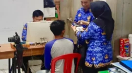 Stok blangko KTP elektronik di Sungai Penuh dipastikan aman.( poto : metrojambi.com )