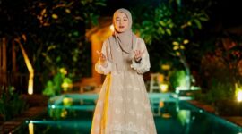 Pergunu Bersholawat di Ponpes Amanatul Ummah Tebo 14 Juni 2026 hadirkan Alma Esbeye.( Poto : jambiprima.com ).