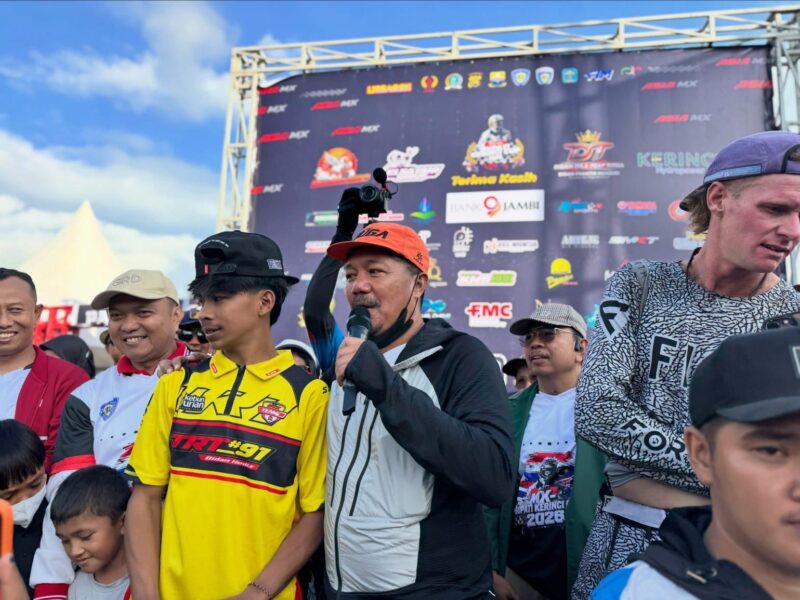 Gelaran MX Asia Bupati Cup 2026 resmi berakhir dengan sukses di Kabupaten Kerinci.