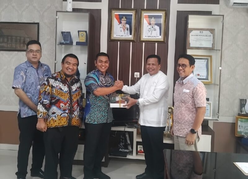 Regional Management PTPN IV Regional IV Audensi Bersama Kadisbun Bahas Antisipasi Karhutla.( poto : jambiekspres.co.id )
