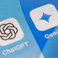 Ilustrasi chatbot AI ChatGPT dan Gemini( poto : kompas.com )