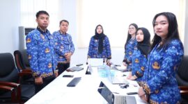 Kantor Wilayah Kementerian Hukum Jambi ikut ambil bagian dalam kegiatan Kick Off Meeting.( poto : jambilink.id )