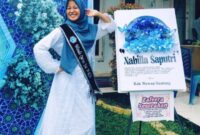 Nabilla Saputri berhasil menyelesaikan hafalan Al-Qur’an sekaligus menuntaskan pendidikan di SIT Mutiara Hati.( Poto : jambiprima.com ).