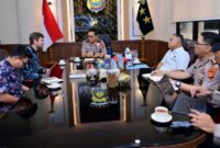 Kapolda Jambi terima  Konsulat AS menjadi agenda utama dalam audiensi yang berlangsung di ruang kerja Kapolda Jambi pada Rabu (3/6/2026).( poto :jambiprima.com )