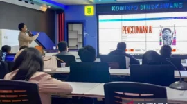 Ilustrasi Workshop peningkatan kapasitas jurnalistik dan pemanfaatan Artificial Intelligence (AI).( poto : ANTARA)