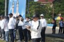 Gubernur Jambi saat memberikan sambutan di acara Hari Lingkungan Hidup Sedunia. ( poto : jambiprima,com ).