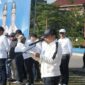 Gubernur Jambi saat memberikan sambutan di acara Hari Lingkungan Hidup Sedunia. ( poto : jambiprima,com ).