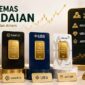 Tiga produk utama, yaitu Antam, UBS, dan Galeri 24, kompak bergerak naik( poto : halojambi.com )