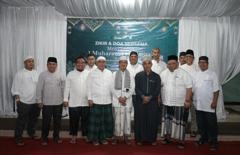 Ribuan karyawan PTPN IV Regional IV Jambi–Sumbar menggelar Zikir Akbar 1 Muharram 1448 H.( poto : jambilink.id )