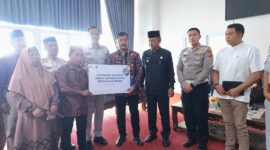 Kepala Cabang Jasa Raharja Muara Bungo, Juni Panto Susilo, ( poto : jambi-independent.co.id )