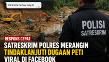 Unggahan akun Facebook Ipan Saputra memicu reaksi luas di masyarakat setelah menampilkan aktivitas yang diduga berkaitan dengan PETI.( ilustrasi poto : chatGPT )