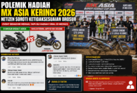 MX Asia Kerinci 2026 di Kayu Aro viral usai netizen soroti dugaan ketidaksesuaian hadiah(  ilustrasi Poto : chatGPT )