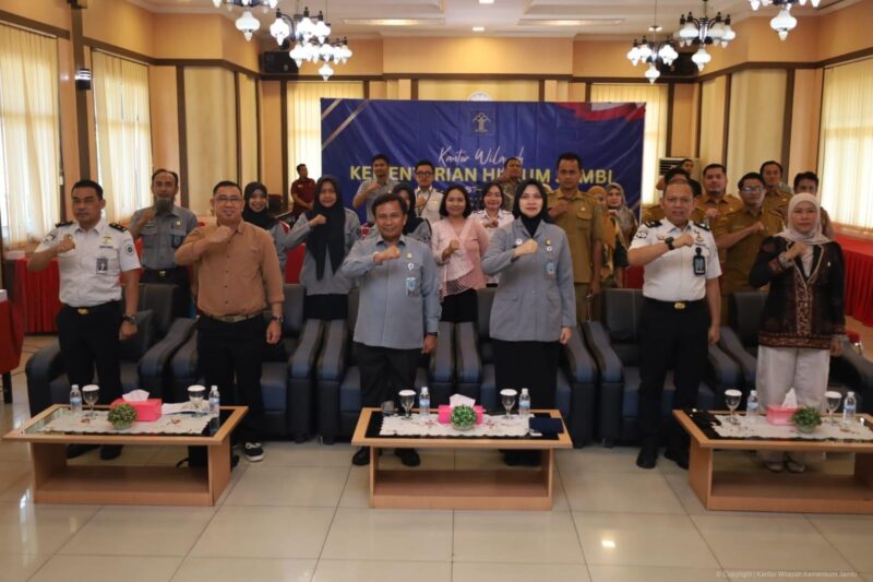 Kantor Wilayah Kementerian Hukum Jambi menggelar Policy Talks bertema 