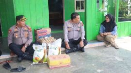 Polres Tanjung Jabung Barat menggelar kegiatan bakti sosial di Yayasan Melati Panti Asuhan Anak Cacat, Selasa (2/6/2026) pagi.( poto : jambiprima.com )