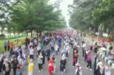 Ribuan warga Merangin ikuti Car Free Day di Bangko( poto : metrojambi.com )