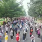 Ribuan warga Merangin ikuti Car Free Day di Bangko( poto : metrojambi.com )