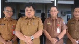 Sekretaris Daerah Kabupaten Merangin, Zulhifni ( tengah). poto : jambiprima.com 