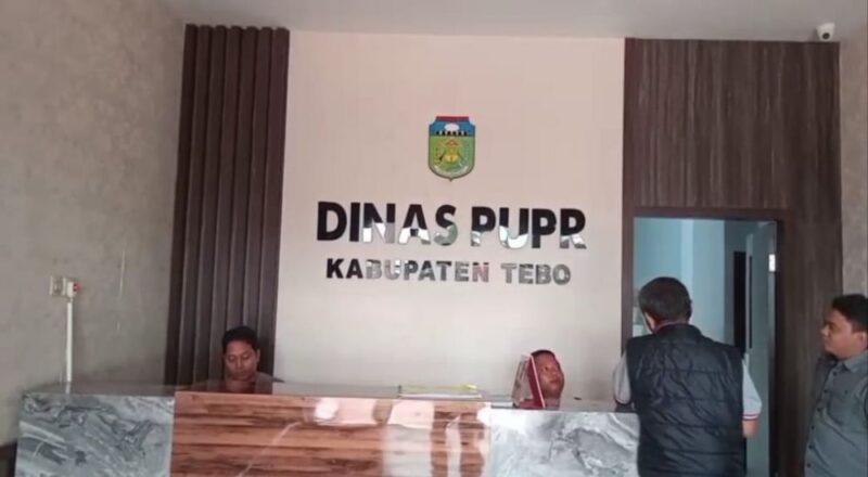 Kantor dinas pupr kab Tebo. ( poto : jambiprima.com )