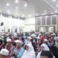 Jamaah Haji Kloter BTH-21 asal Provinsi Jambi tiba di Asrama Haji Kota Baru Jambi pada Kamis (25/6/2026) malam.( poto : jambiprima.com )