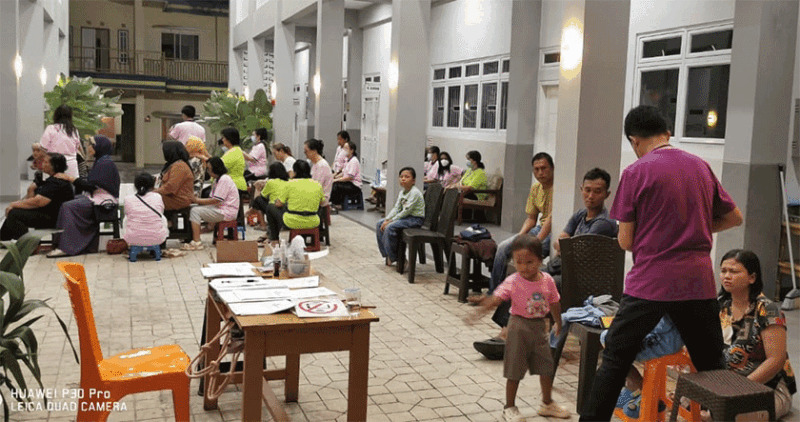 Baksos Longevitalogy DM 1 Muaro Bungo