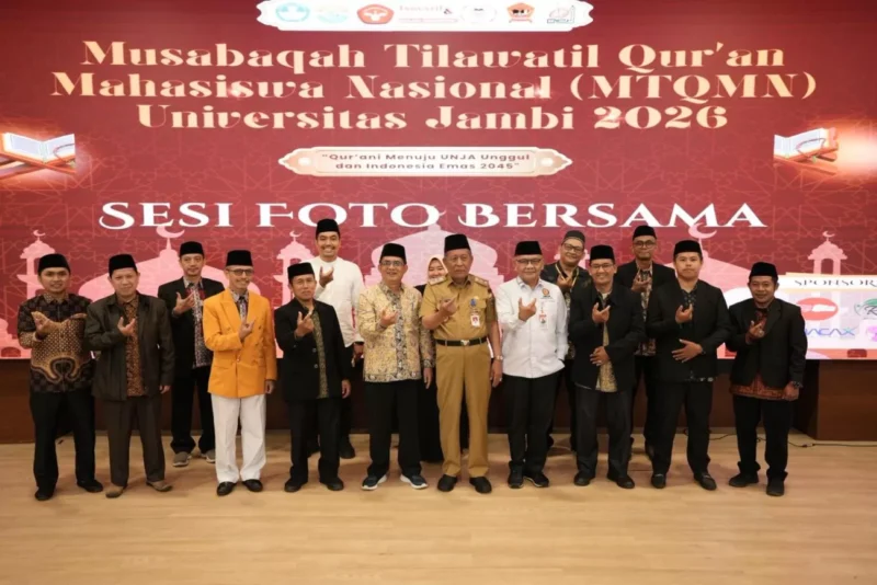 MTQ Mahasiswa Nasional 2026 di UNJA diikuti 255 peserta dari berbagai perguruan tinggi.( poto : jambione.com )