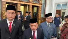 Gubernur Jambi Al Haris menyatakan pihaknya baru menerima informasi bahwa korban berasal dari Kabupaten Bungo.( poto : tribunjambi.com 0